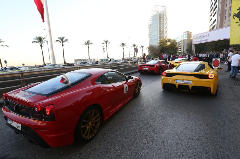 Ferrari Panorama Lebanon 2016 Ride